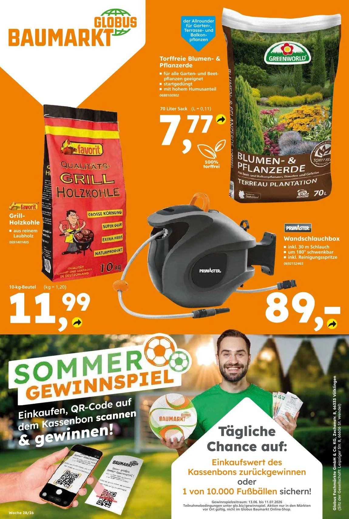 Globus Baumarkt Angebote von 5. Juli bis 11. Juli 2026 - Prospekt seite 13