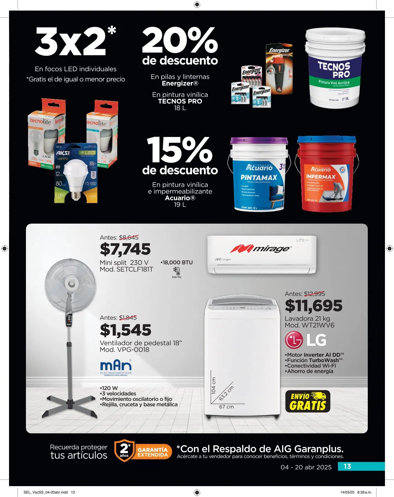Catálogo de Chedraui Ofertas 8 de abril al 20 de abril 2025 - Pagina 13