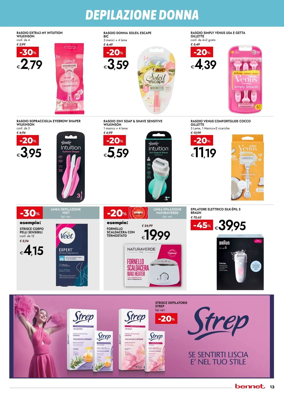 bennet Volantino da 7 aprile a 29 aprile di 2026 - Pagina del volantino 13