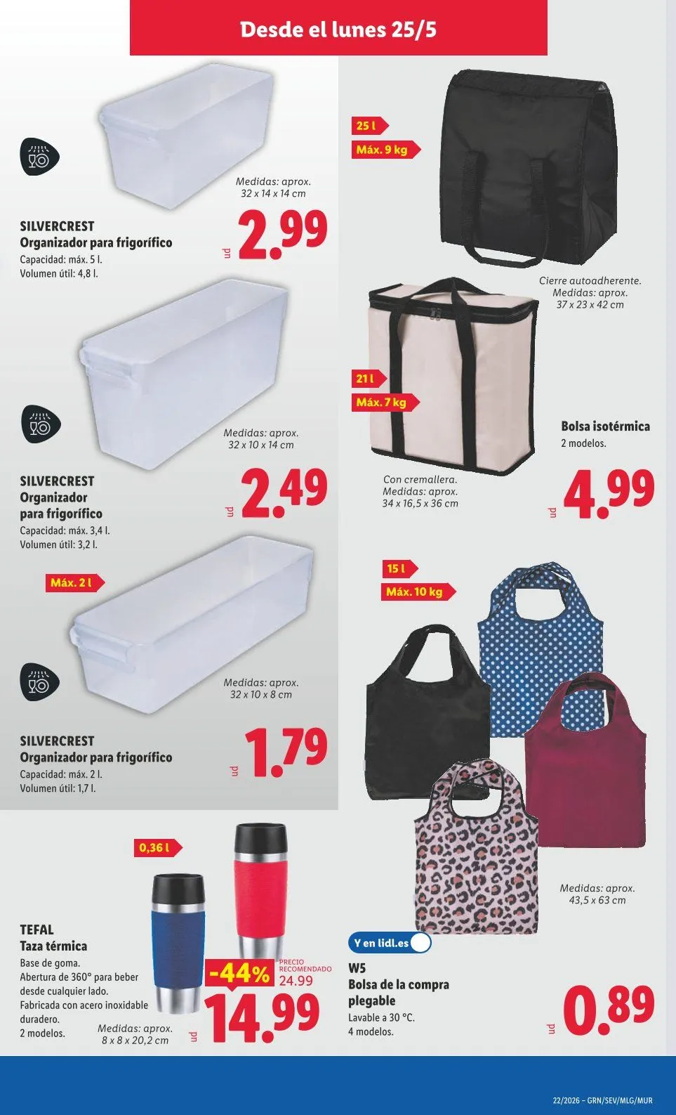 Catálogo de Lidl Ofertas 25 de mayo al 31 de mayo 2026 - Página 13