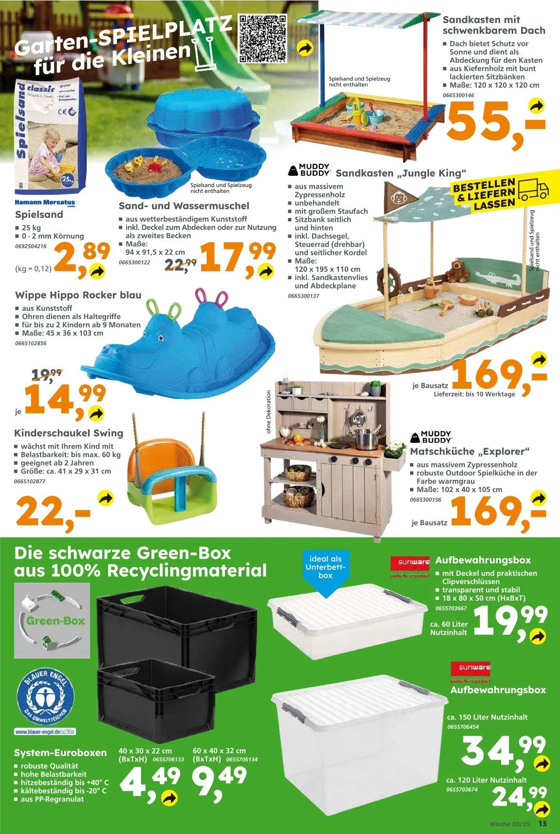 Globus Baumarkt Prospekt von 11. Mai bis 17. Mai 2025 - Prospekt seite 13