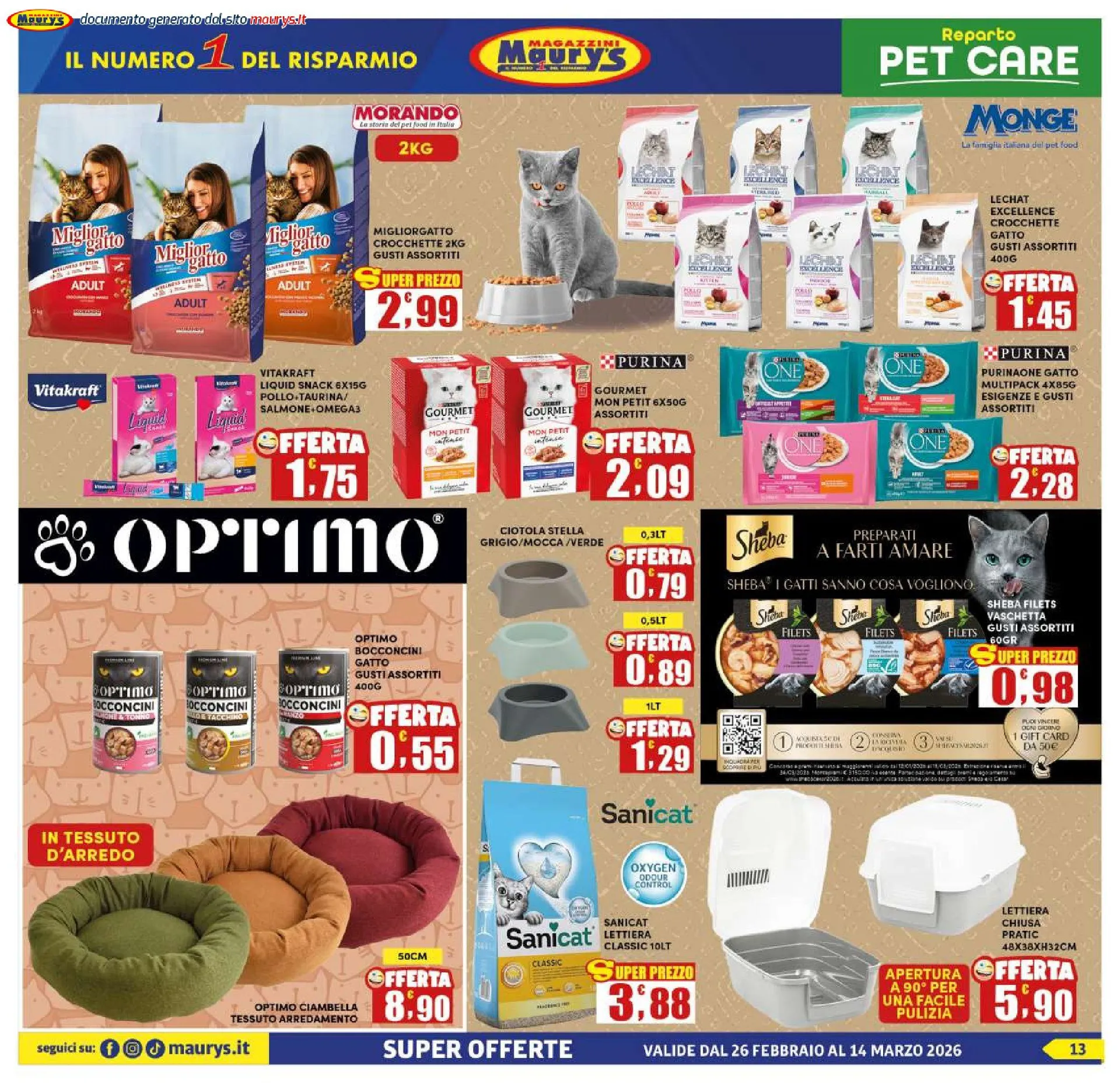 Maury s Vokantino da 26 febbraio a 15 marzo di 2026 - Pagina del volantino 13