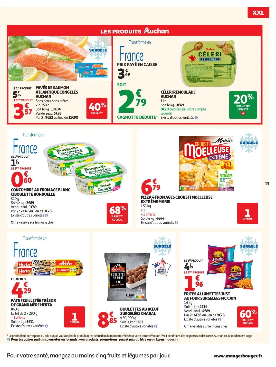 Catalogues Auchan du 21 juillet au 2 août 2026 - Catalogue page 13
