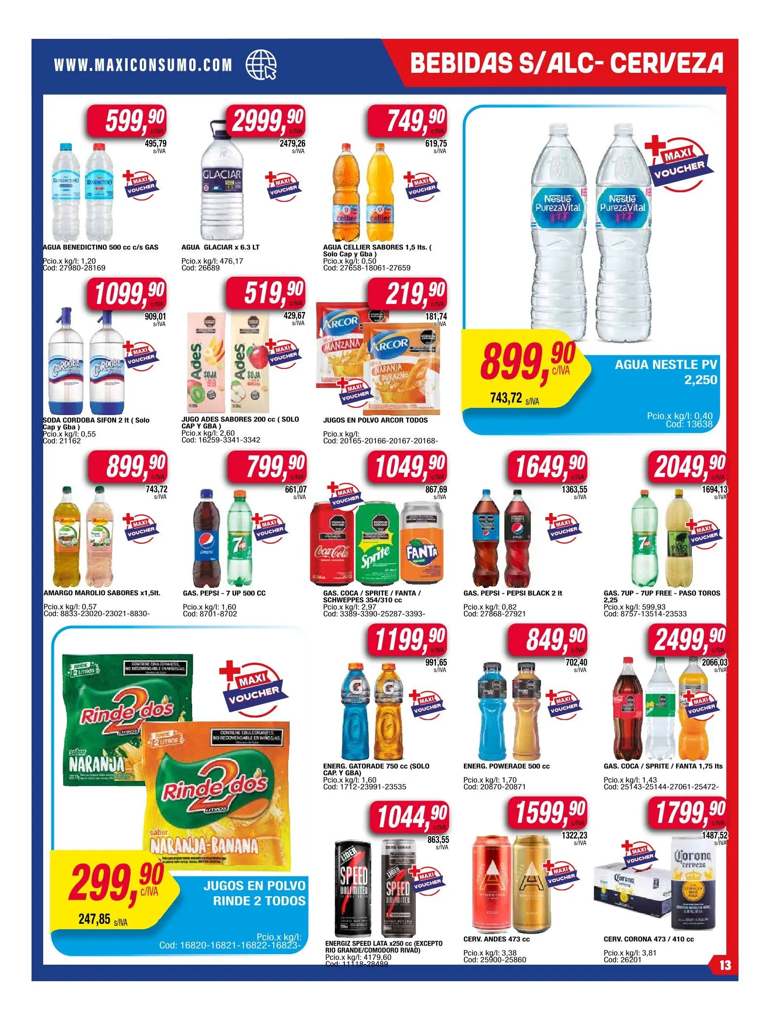 Ofertas de Maxiconsumo Ofertas 5 de mayo al 11 de mayo 2025 - Página 13 del catálogo