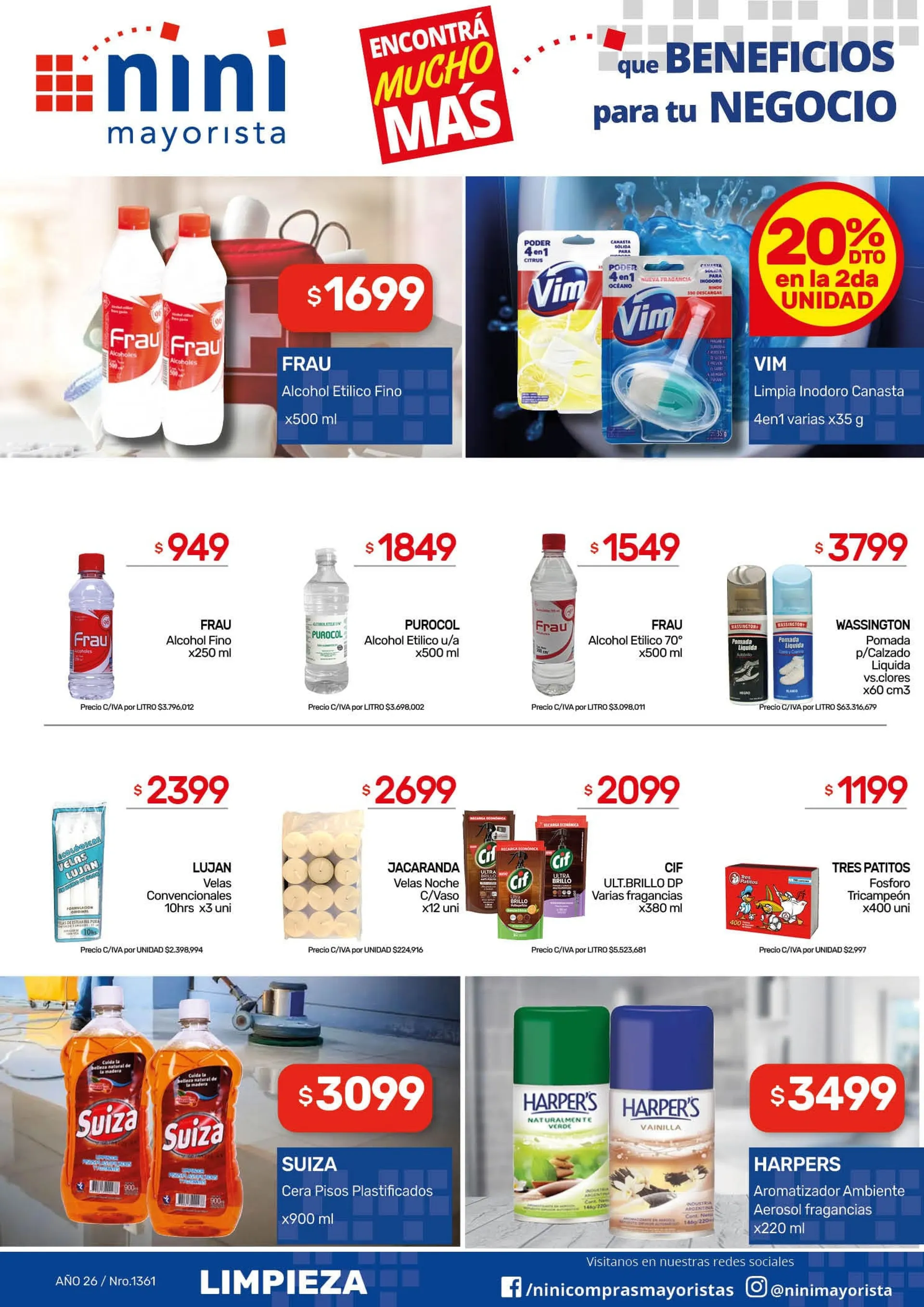 Ofertas de Nini Mayorista Ofertas 25 de mayo al 31 de mayo 2026 - Página 13 del catálogo