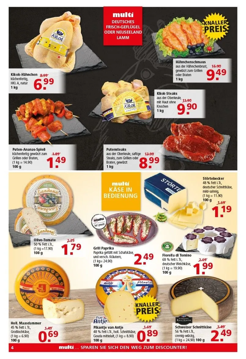  Multi Markt Prospekte von 27. Juli bis 1. August 2026 - Prospekt seite 4