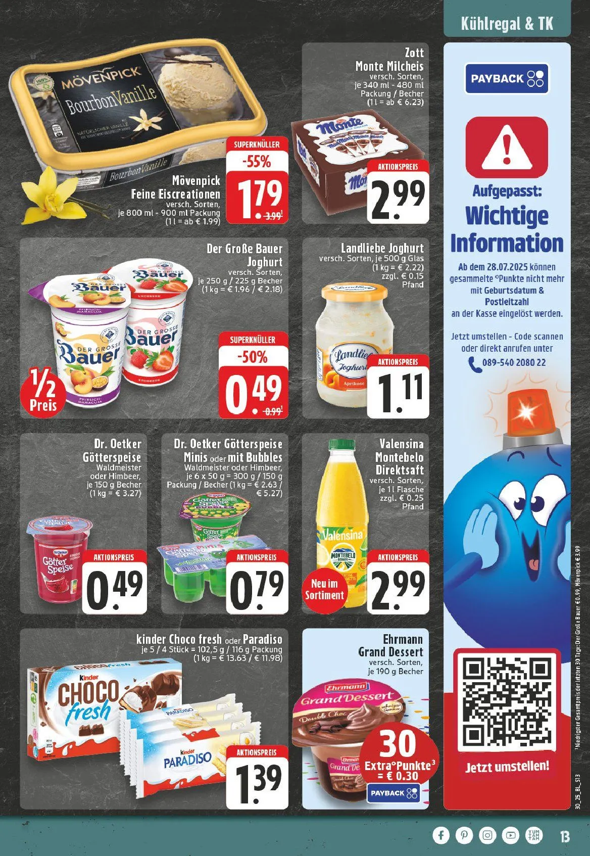 Edeka Prospekte von 21. Juli bis 26. Juli 2025 - Prospekt seite 13