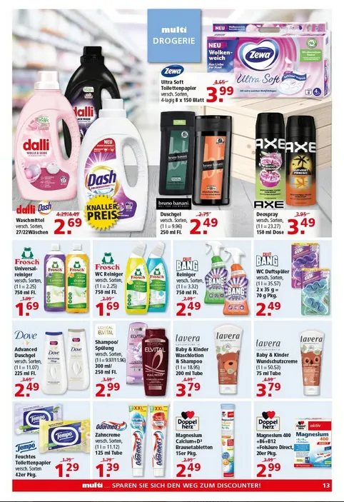 Multi Markt Angebote von 27. April bis 2. Mai 2026 - Prospekt seite 13