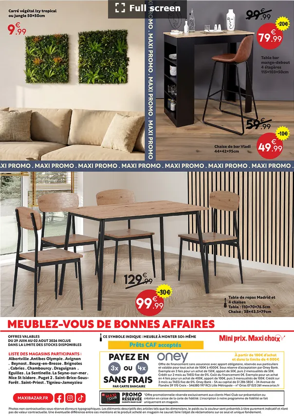 Catalogues Maxi Bazar du 29 juin au 2 août 2026 - Catalogue page 13