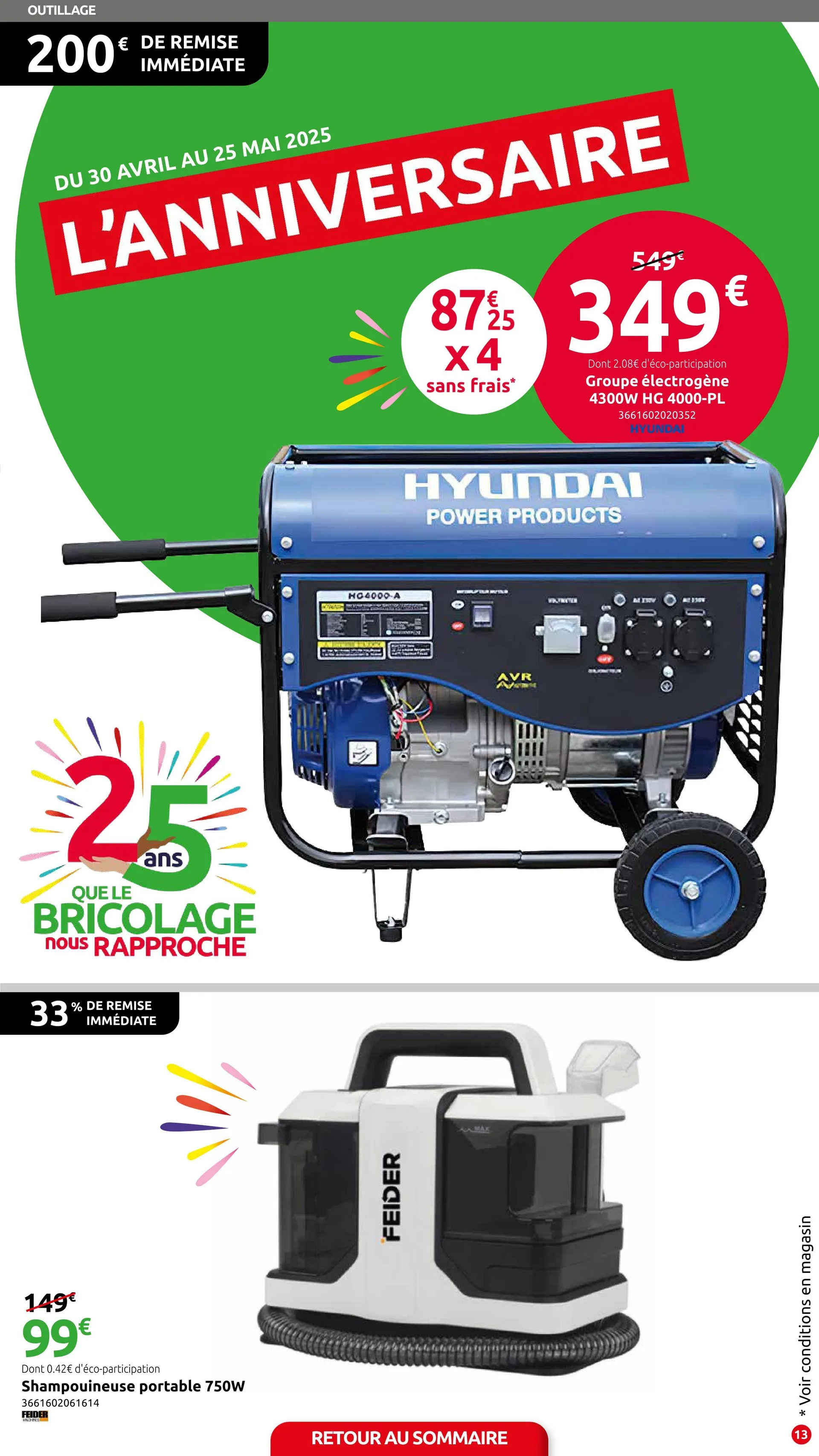 Mr. Bricolage Catalogues du 30 avril au 25 mai 2025 - Catalogue page 13