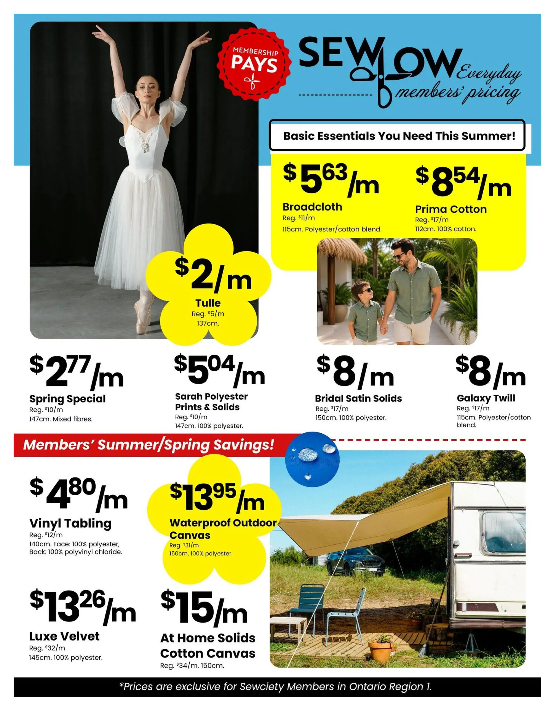 Fabricland Sales from June 1 to June 30 2026 - flyer page 13