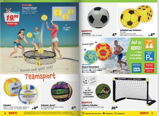 ROFU Kinderland Prospekte von 27. April bis 30. August 2025 - Prospekt seite 12