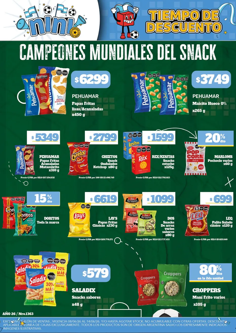 Ofertas de Ofertas Nini Mayorista 8 de junio al 14 de junio 2026 - Página 13 del catálogo