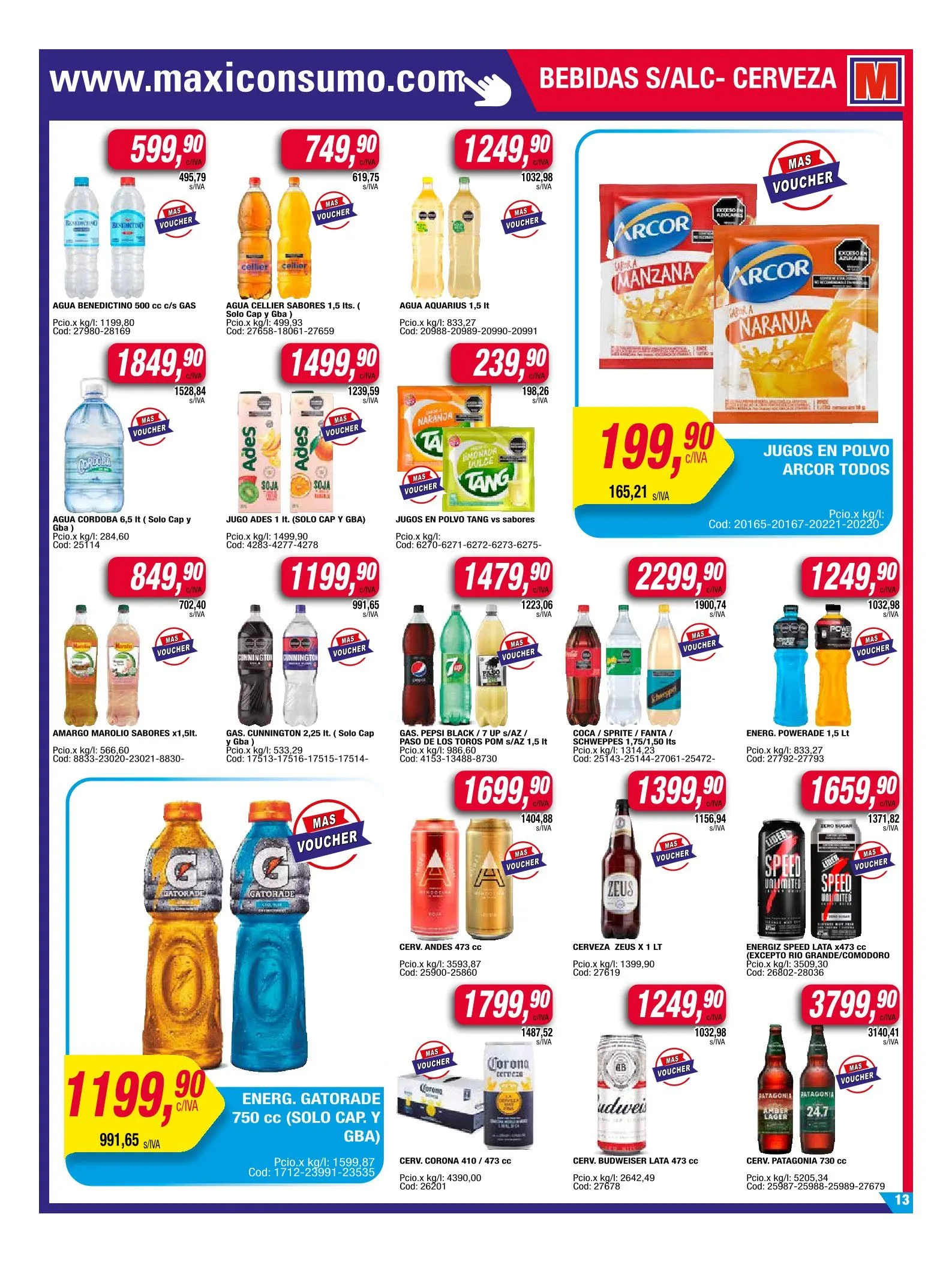 Ofertas de Maxiconsumo Ofertas 14 de abril al 21 de abril 2025 - Página 13 del catálogo