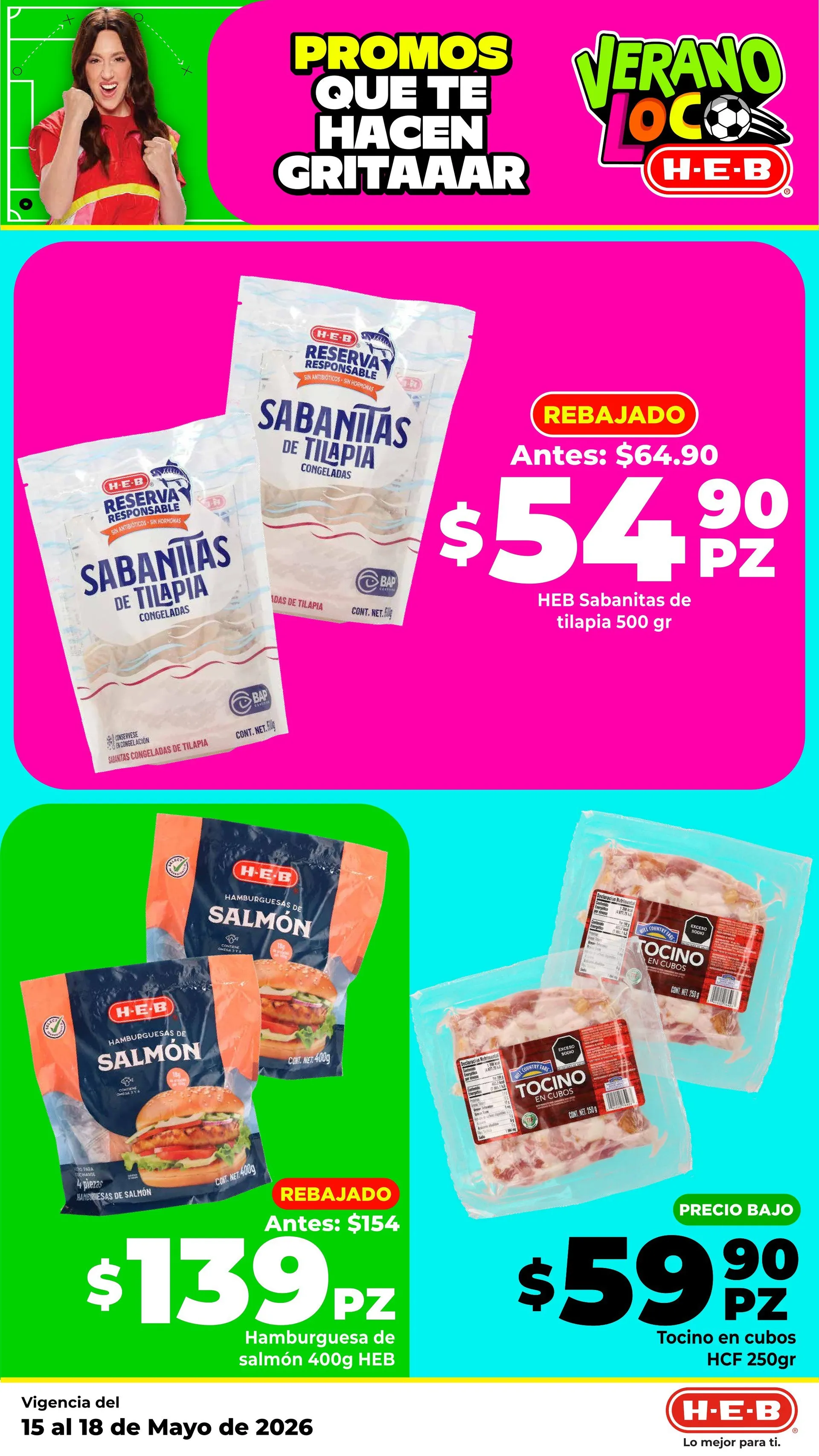 Catálogo de  H-E-B Ofertas 15 de mayo al 21 de mayo 2026 - Pagina 13