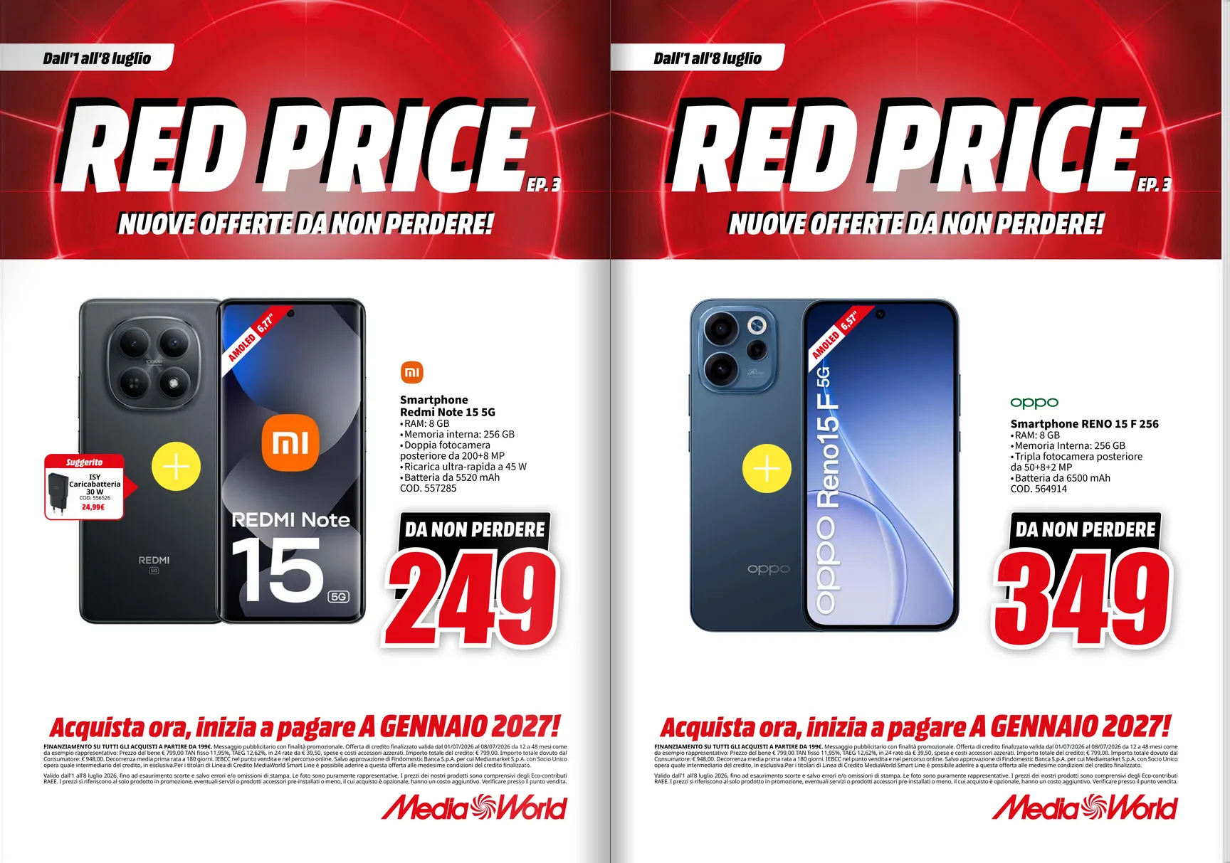 Volantini MEDIAWORLD da 1 luglio a 8 luglio di 2026 - Pagina del volantino 13