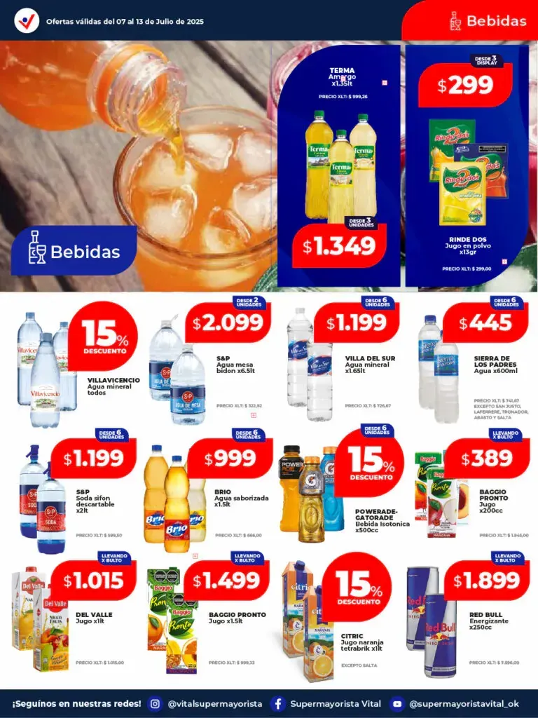 Ofertas de Ofertas Vital  7 de julio al 13 de julio 2025 - Página 14 del catálogo