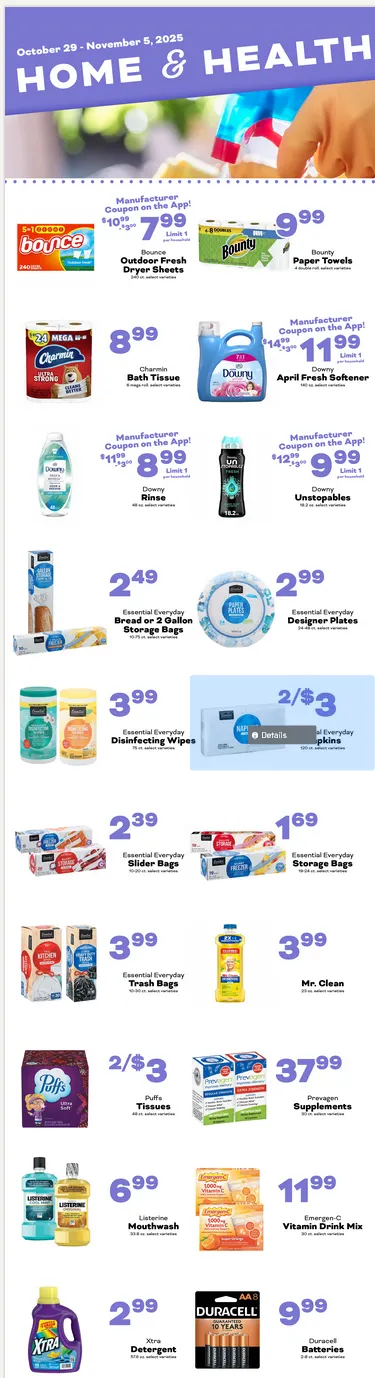 Weekly ad County Market Sales from October 29 to November 6 2025 - Page 9