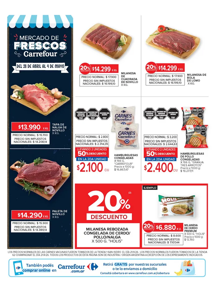 Ofertas de  Ofertas Carrefour Market 28 de abril al 4 de mayo 2026 - Página 13 del catálogo