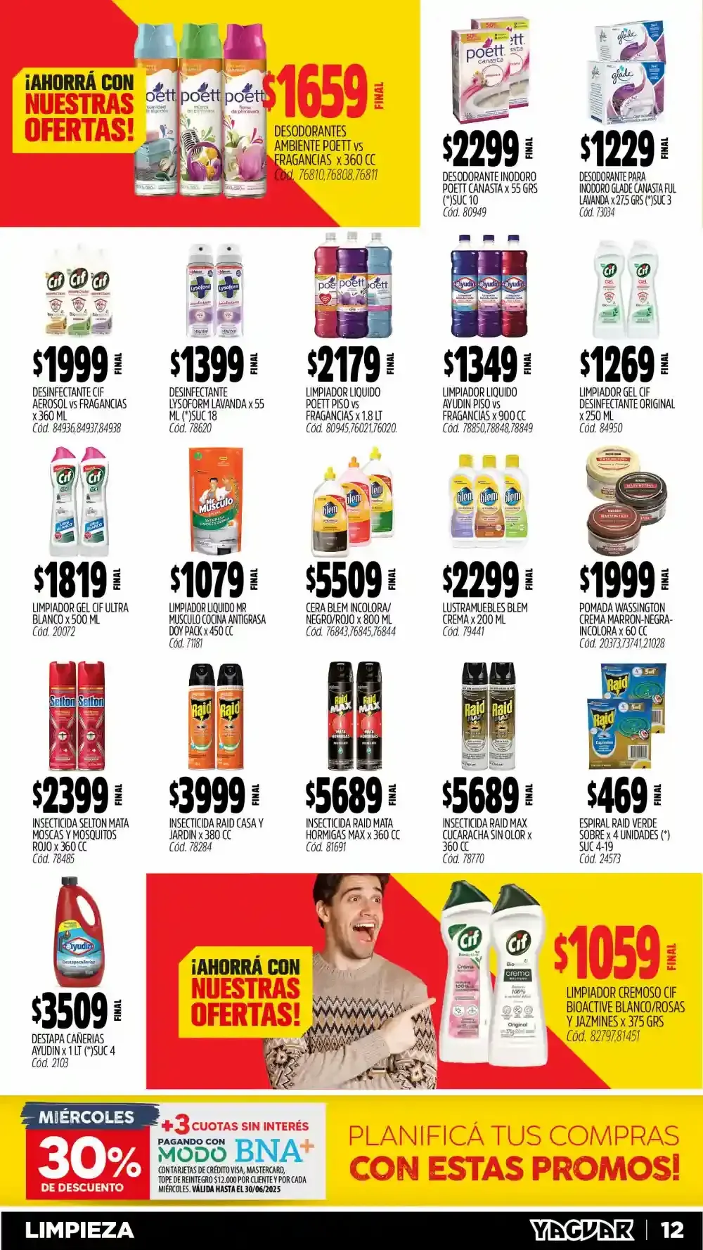 Ofertas de Yaguar Ofertas 14 de abril al 20 de abril 2025 - Página 12 del catálogo