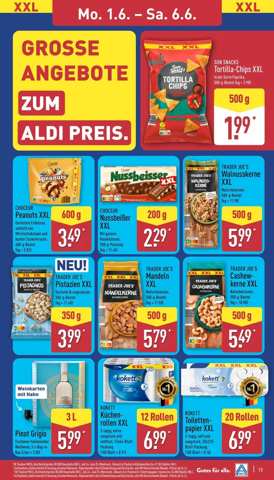 ALDI Nord Prospekte - Aktuelle Angebote von 1. Juni bis 6. Juni 2026 - Prospekt seite 13