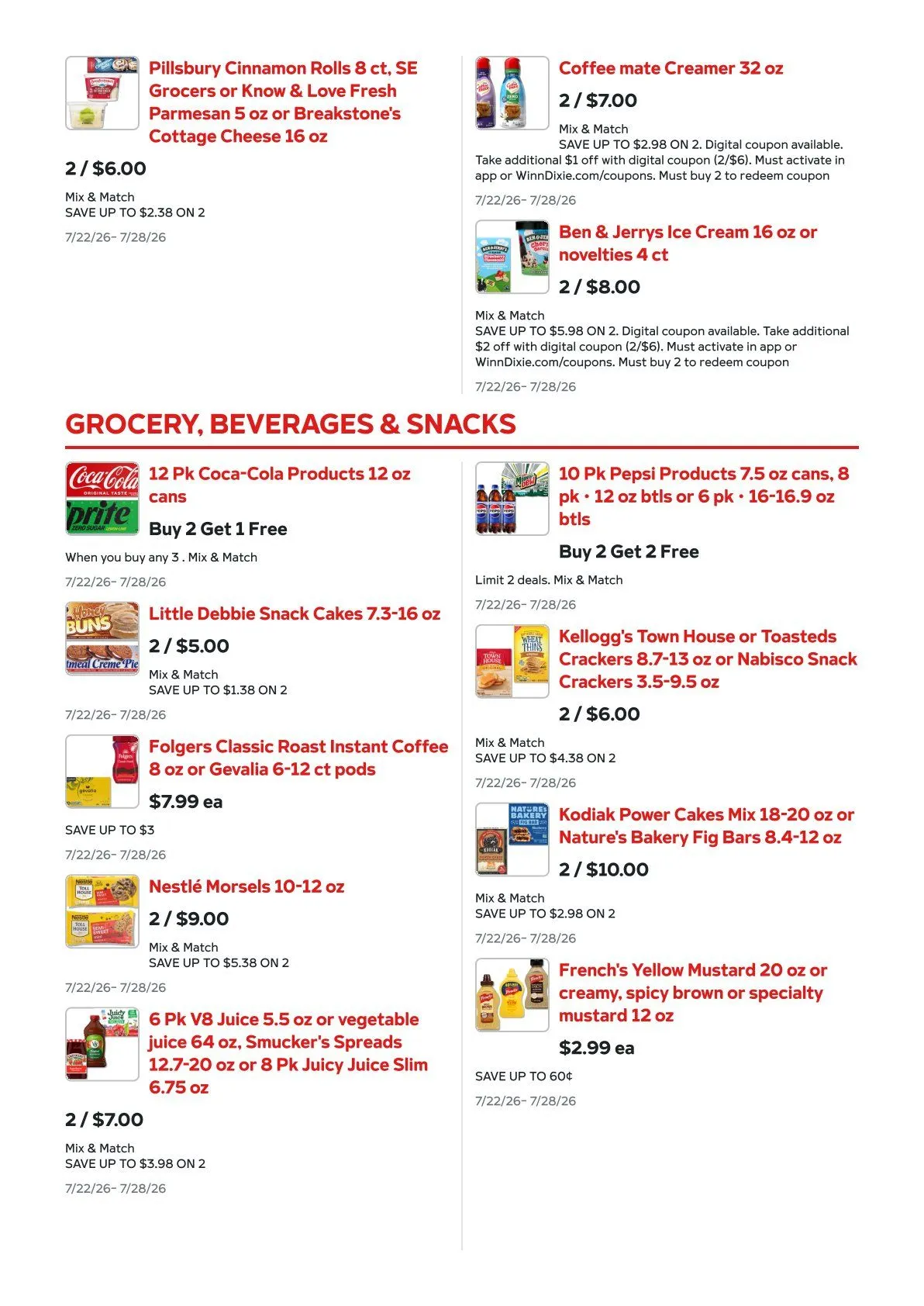 Weekly ad Harveys Supermarket  from July 22 to July 28 2026 - Page 13