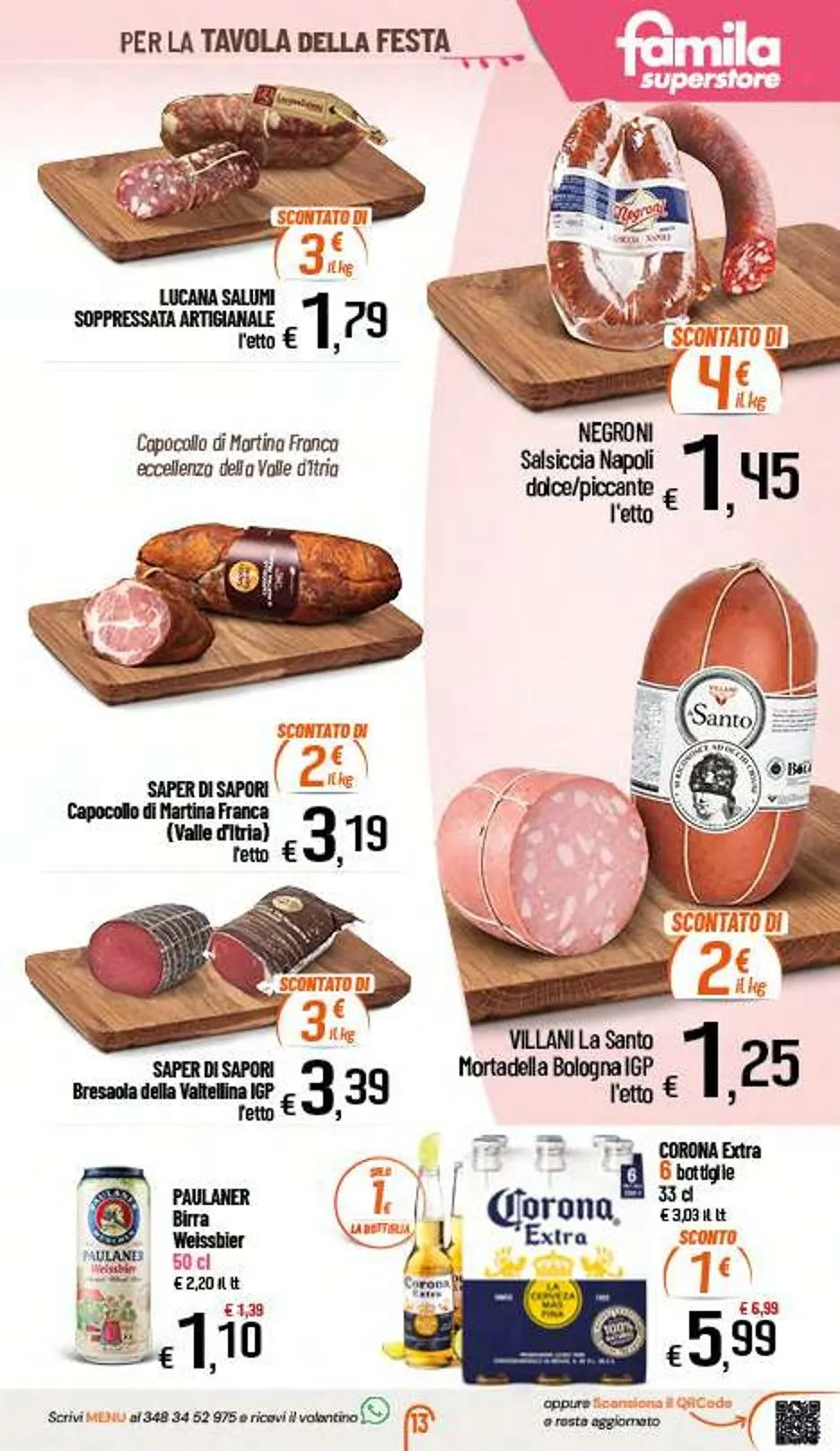  Volantini Famila Superstore da 26 marzo a 4 aprile di 2026 - Pagina del volantino 13