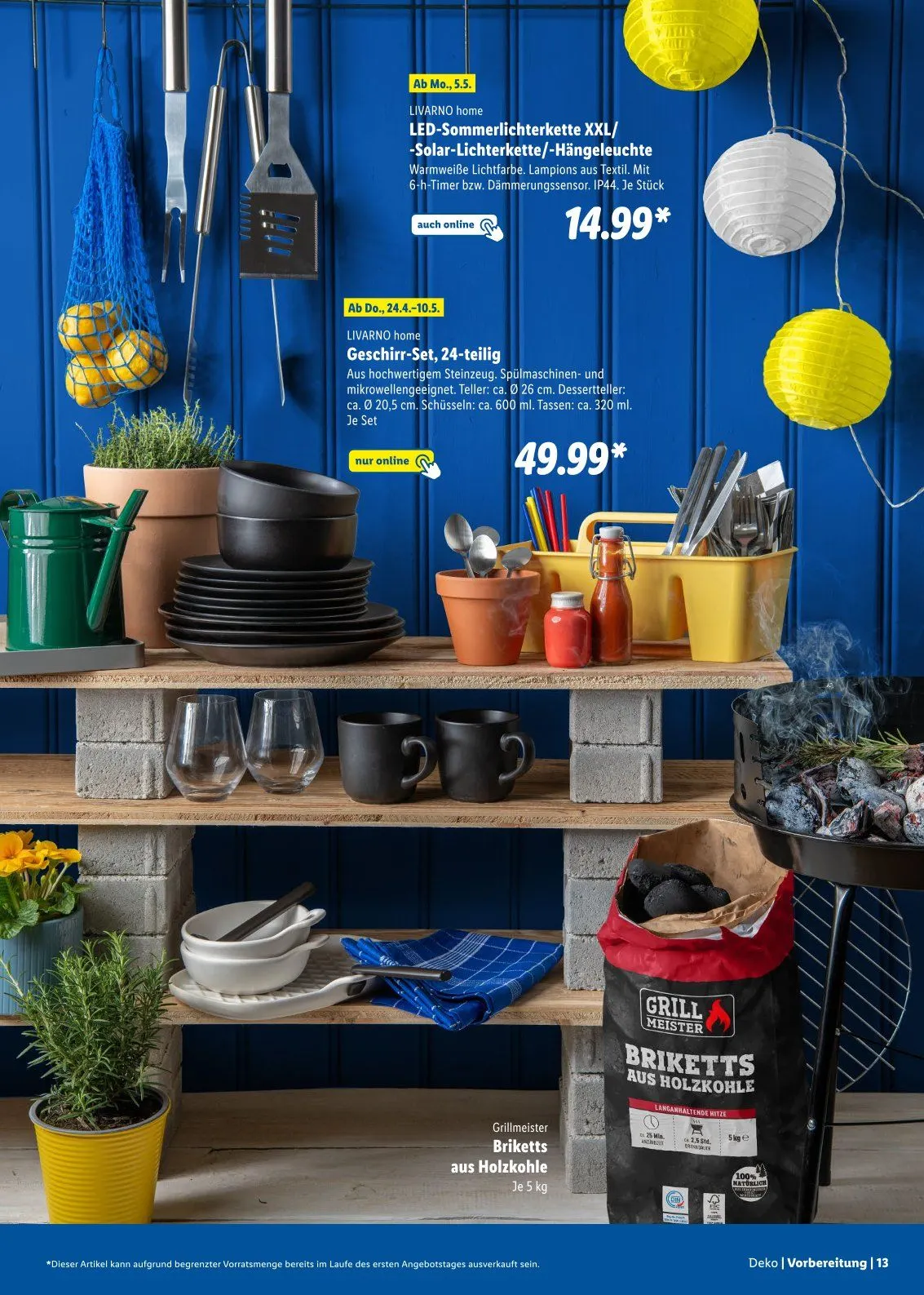 Lidl Prospekt von 27. April bis 18. Mai 2025 - Prospekt seite 13