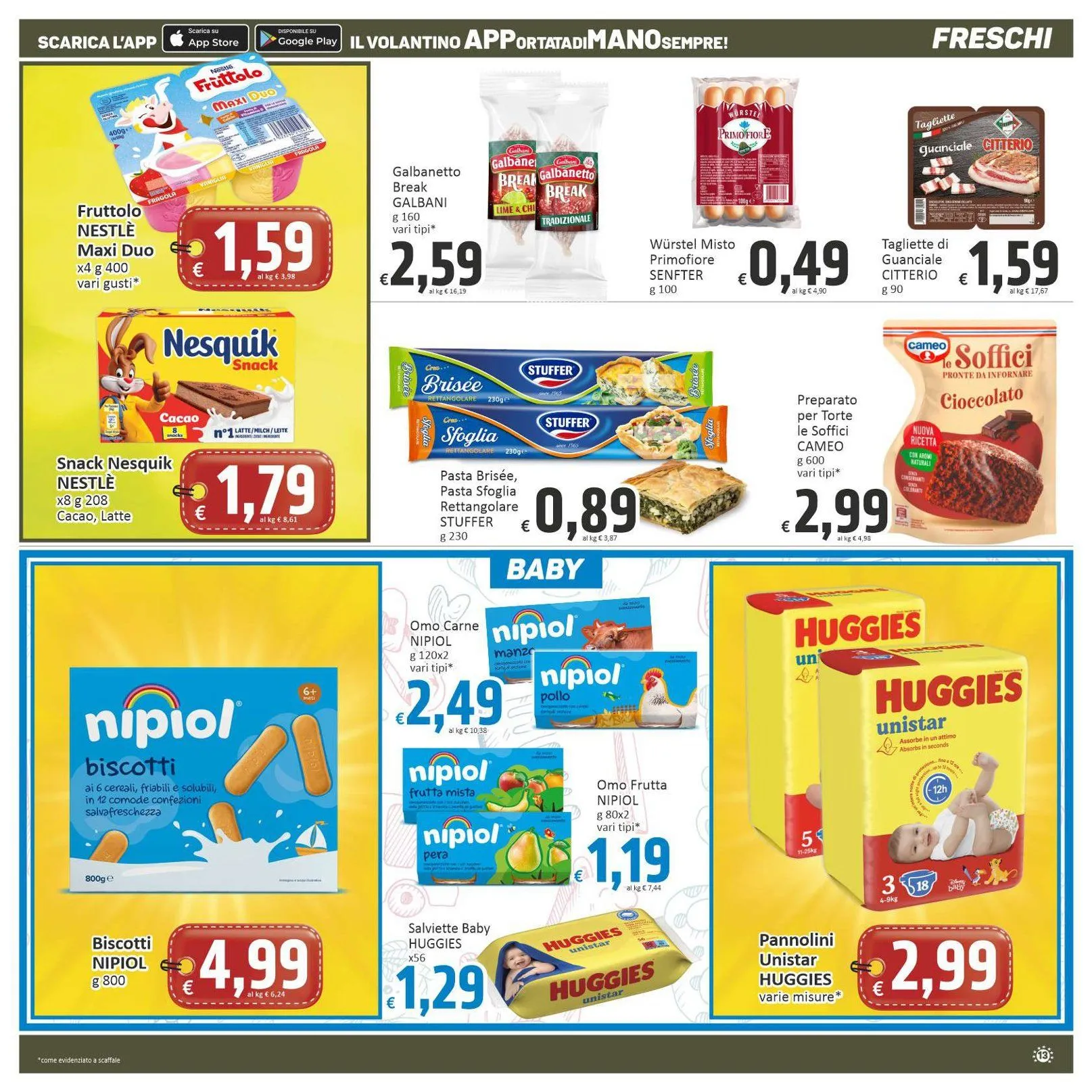  Volantini Paghi Poco da 17 aprile a 27 aprile di 2026 - Pagina del volantino 13