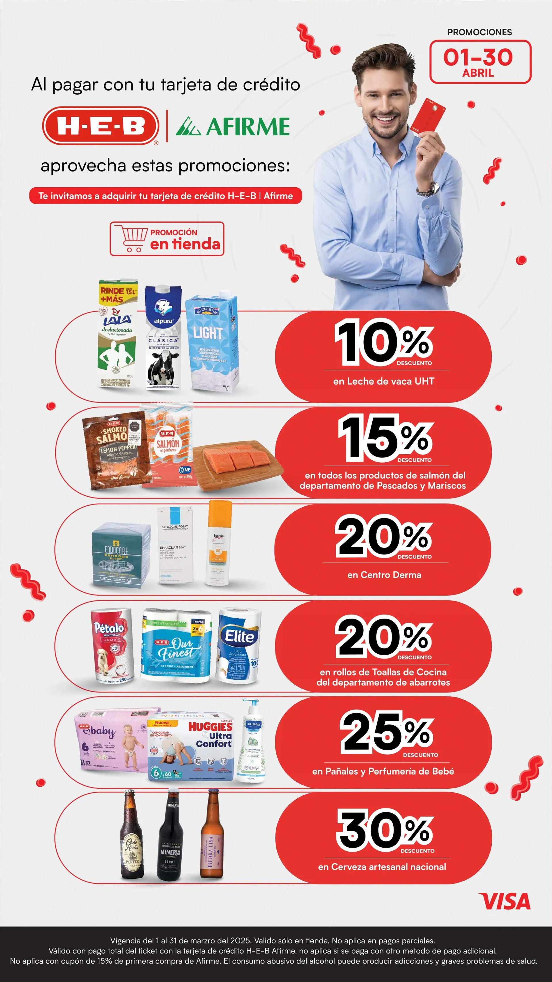 Catálogo de H-E-B Ofertas 1 de abril al 3 de abril 2025 - Pagina 13