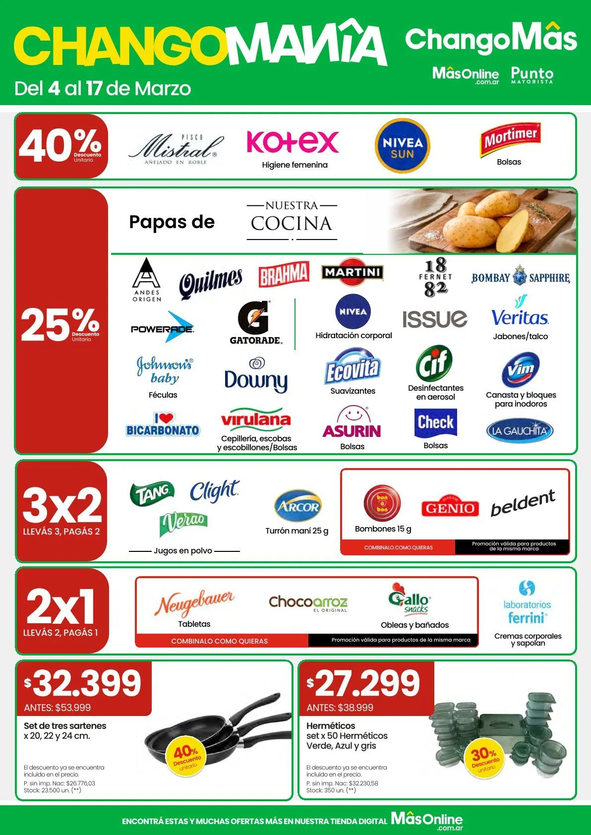Ofertas de Ofertas Changomas 4 de marzo al 10 de marzo 2026 - Página 13 del catálogo