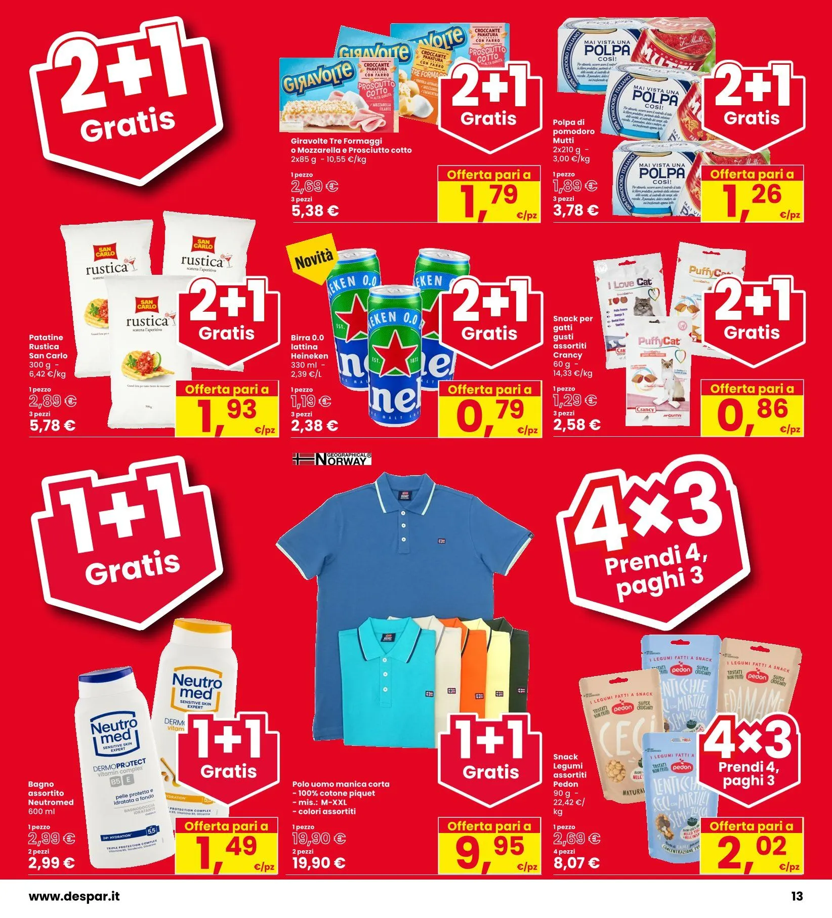Volantini Despar da 8 aprile a 23 aprile di 2026 - Pagina del volantino 13
