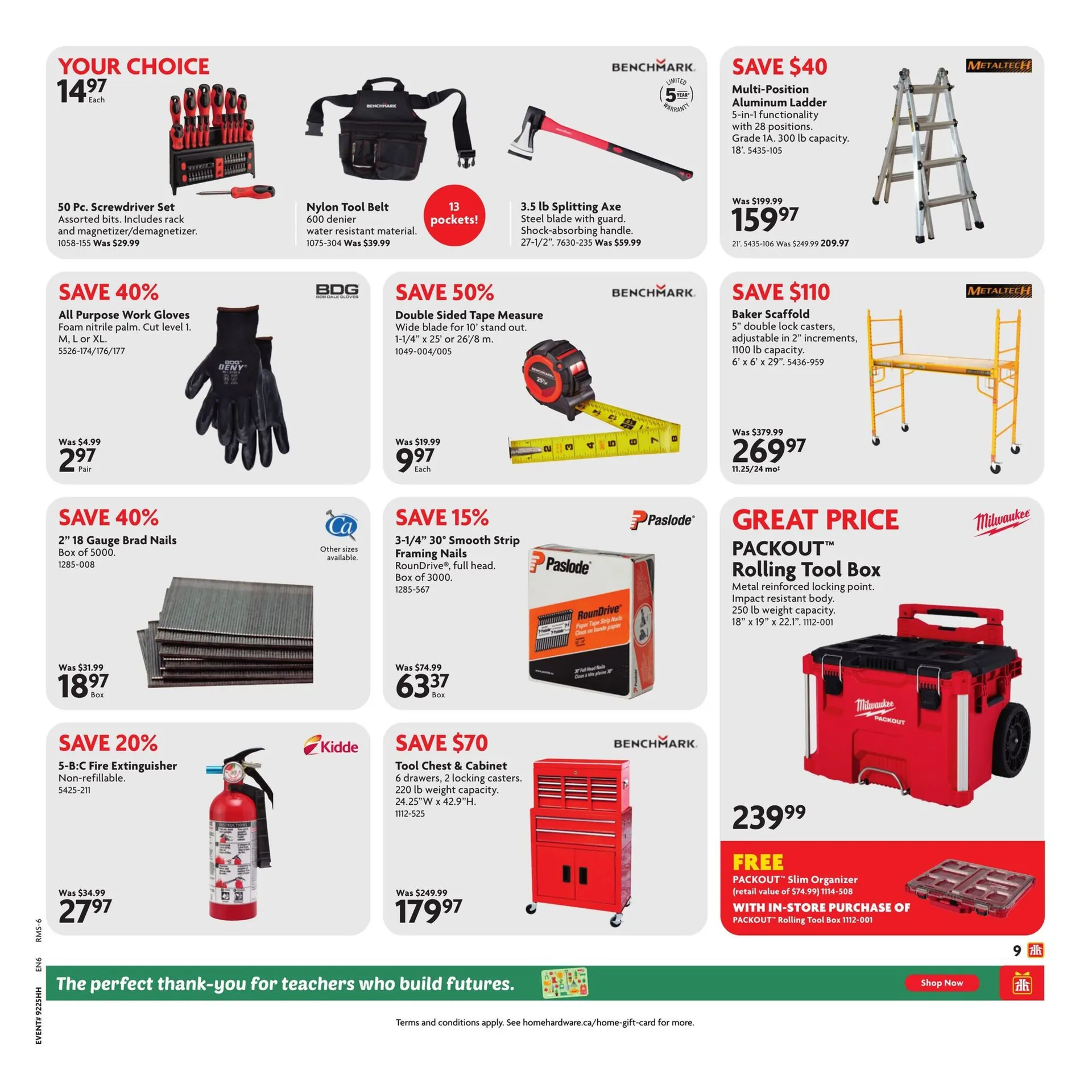 Home Hardware Sales from June 17 to June 21 2026 - flyer page 13