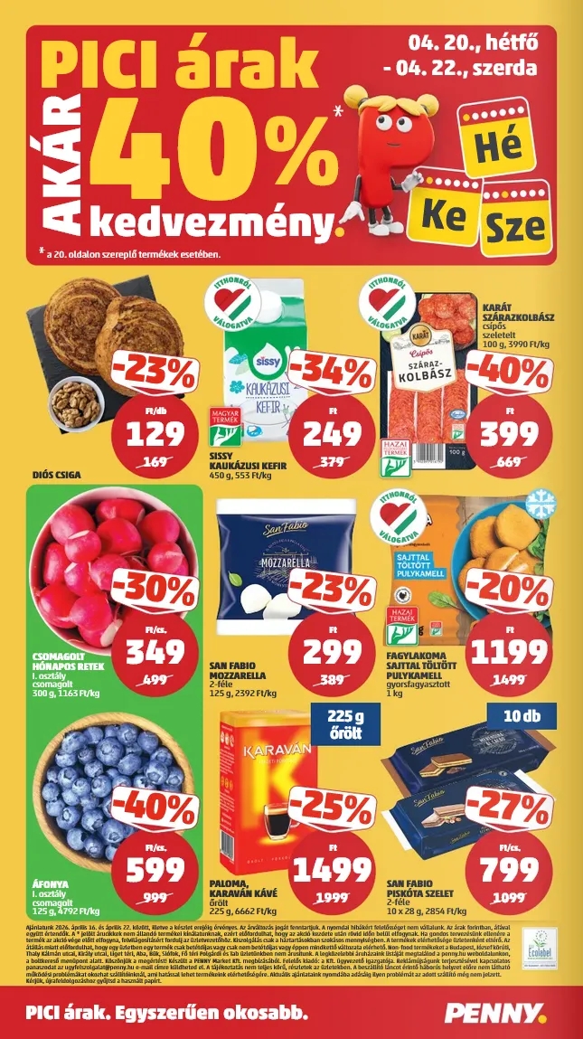 Katalógus Penny Market legfrissebb ajánlatai április 16.-tól április 22.-ig 2026. - Oldal 13