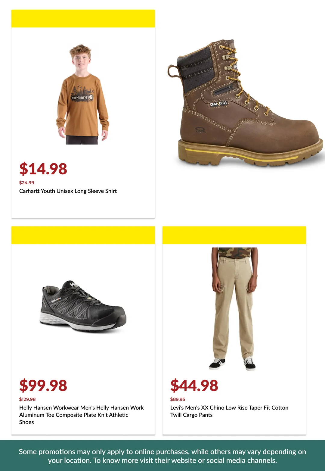 Mark's Sales from March 30 to April 20 2026 - flyer page 13