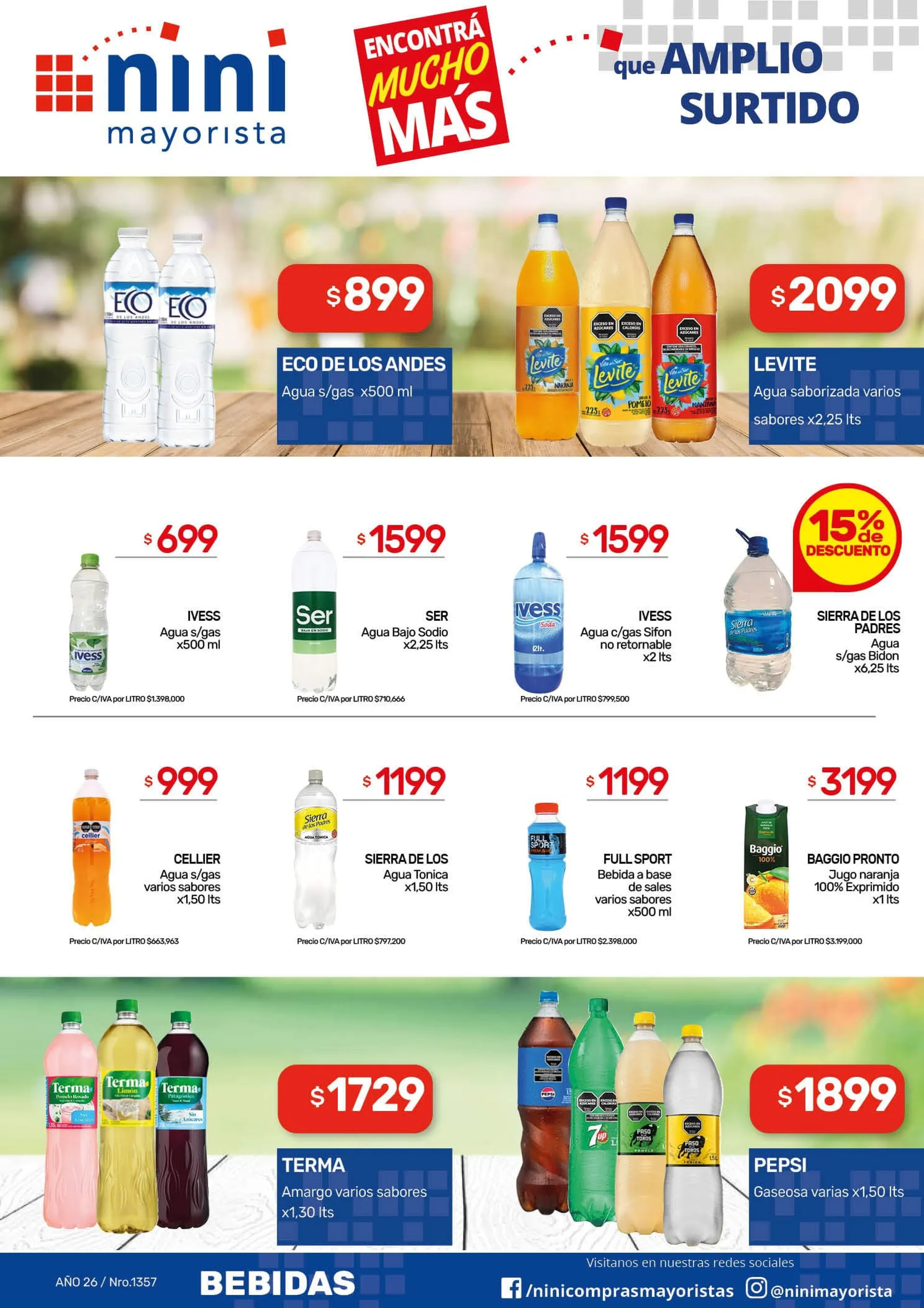 Ofertas de  Nini Mayorista Ofertas 27 de abril al 3 de mayo 2026 - Página 13 del catálogo