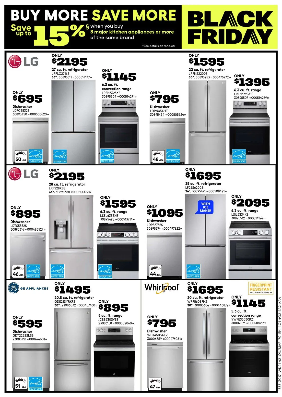 RONA Sales from November 6 to November 19 2025 - flyer page 13