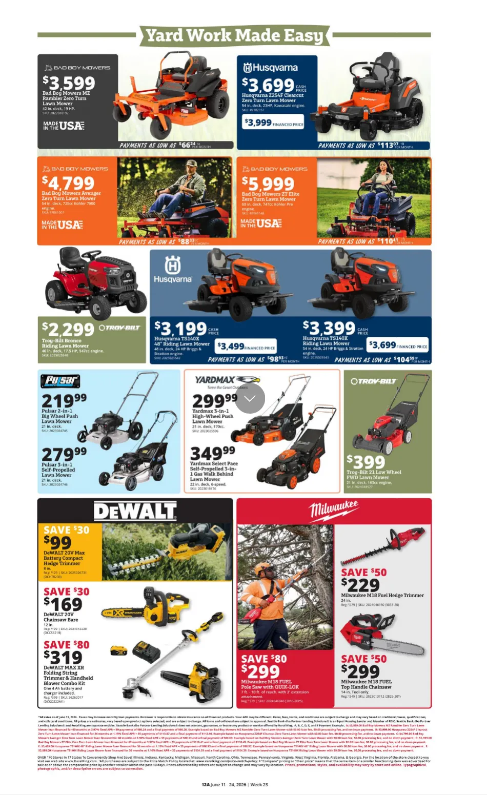 Weekly ad  Rural King Sales from June 11 to June 24 2026 - Page 13