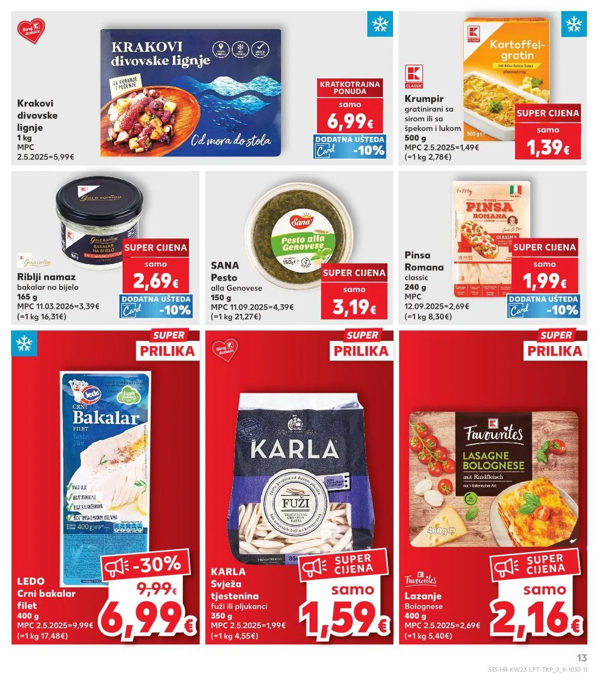 Katalog Kaufland od 3. lipnja do 9. lipnja 2026. - Pregled Stranica 13