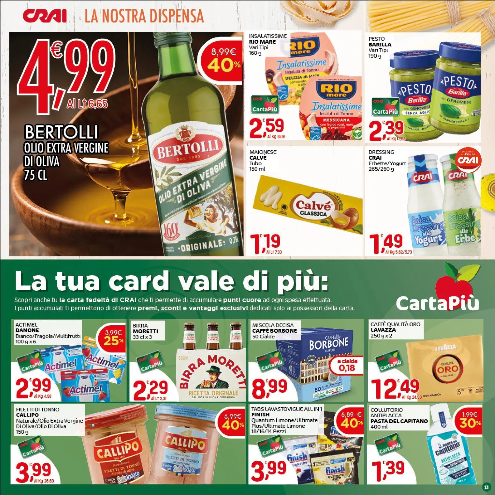 Volantini Crai da 26 marzo a 6 aprile di 2026 - Pagina del volantino 13
