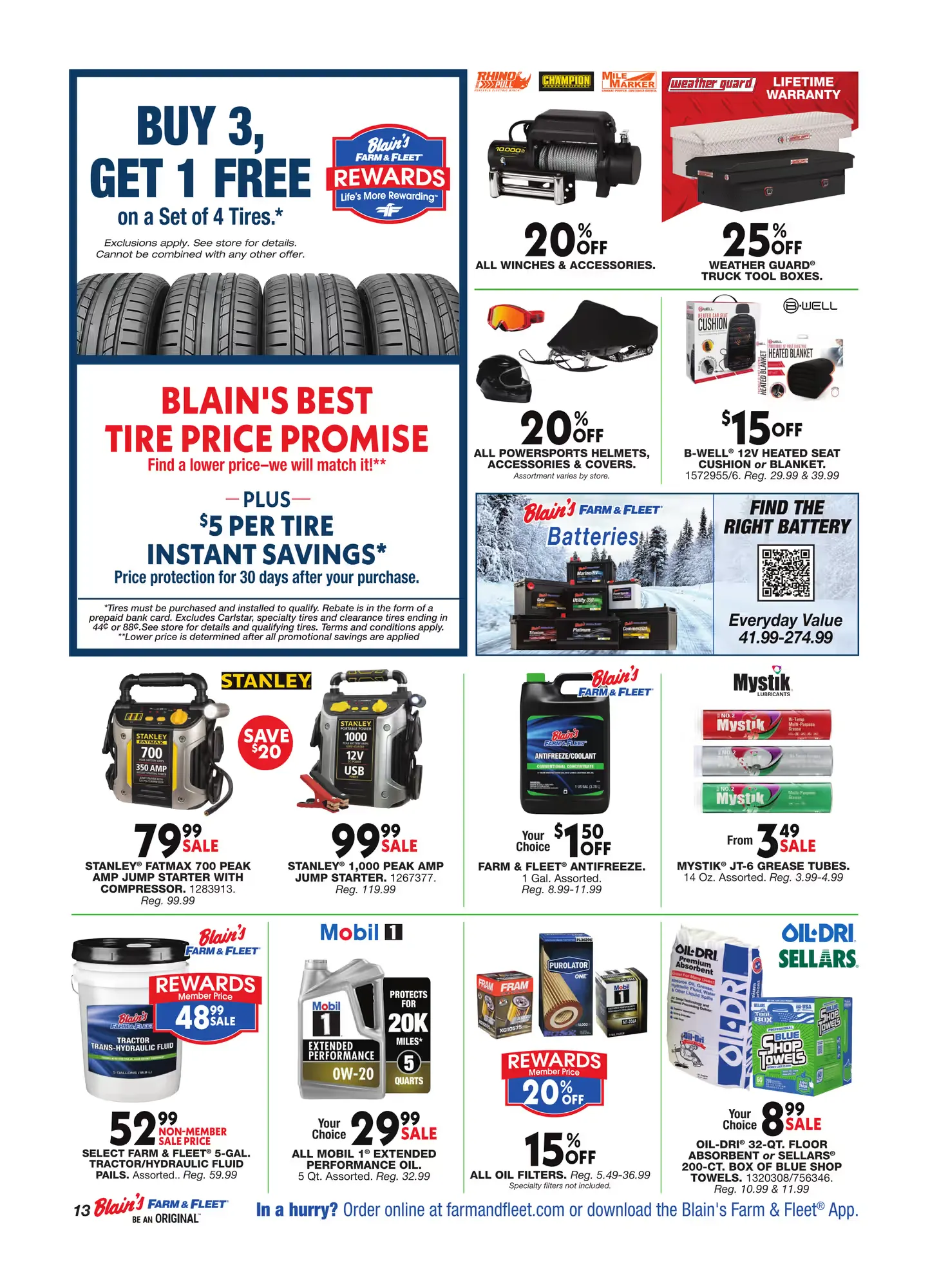 Weekly ad Blain's Farm & Fleet Sales from December 11 to December 25 2025 - Page 13