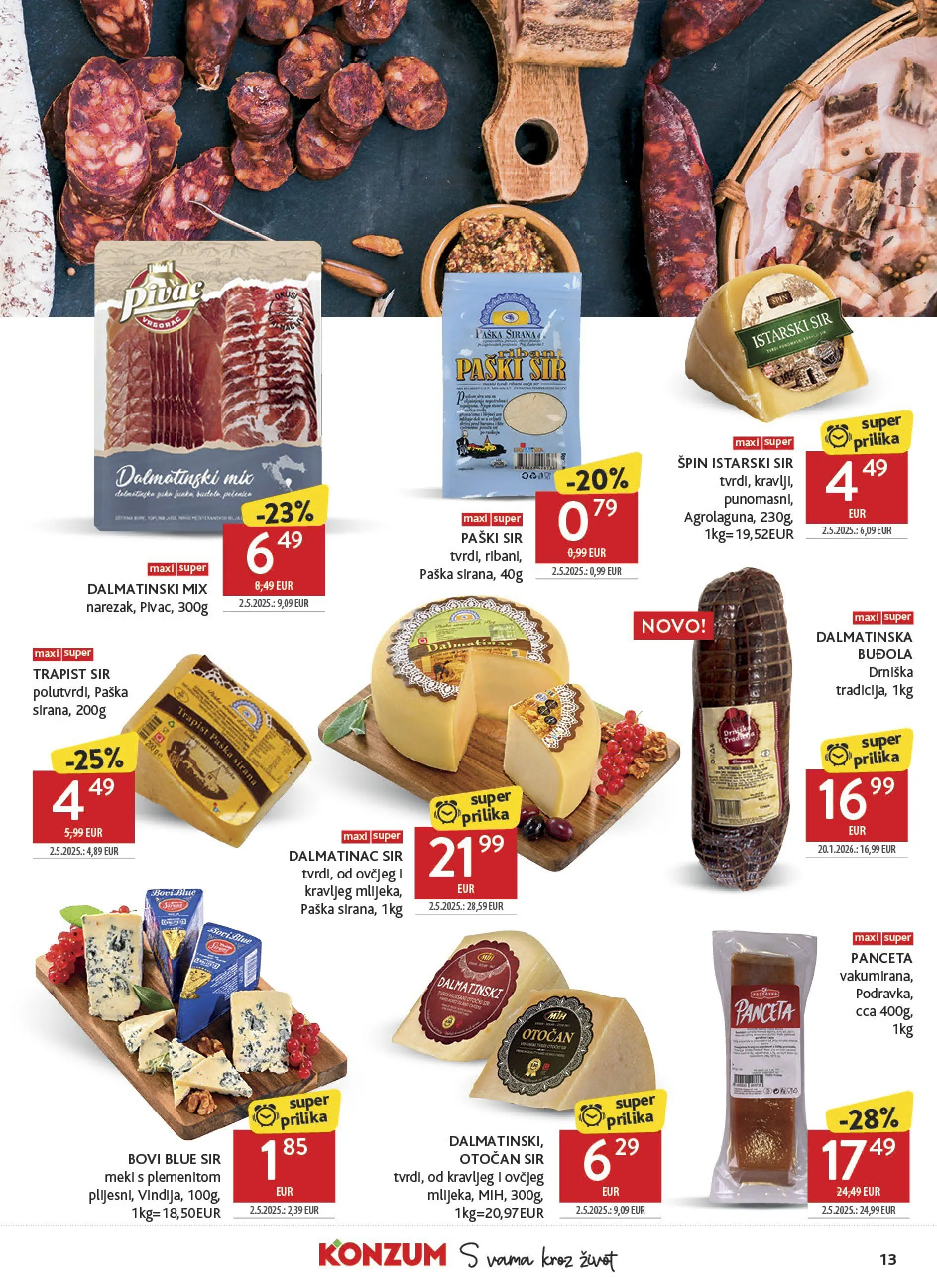 Katalog Konzum od 18. veljače do 24. veljače 2026. - Pregled Stranica 13