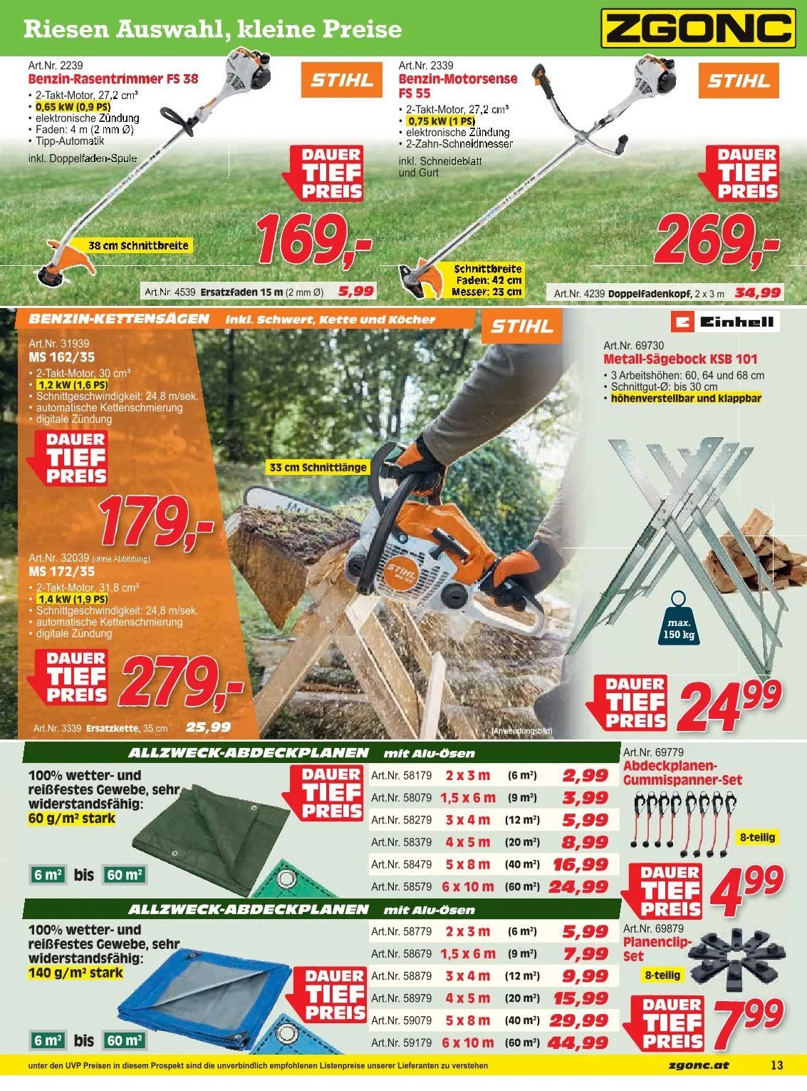 Zgonc Prospekte von 1. Mai bis 31. Mai 2026 - Flugblätt seite  8