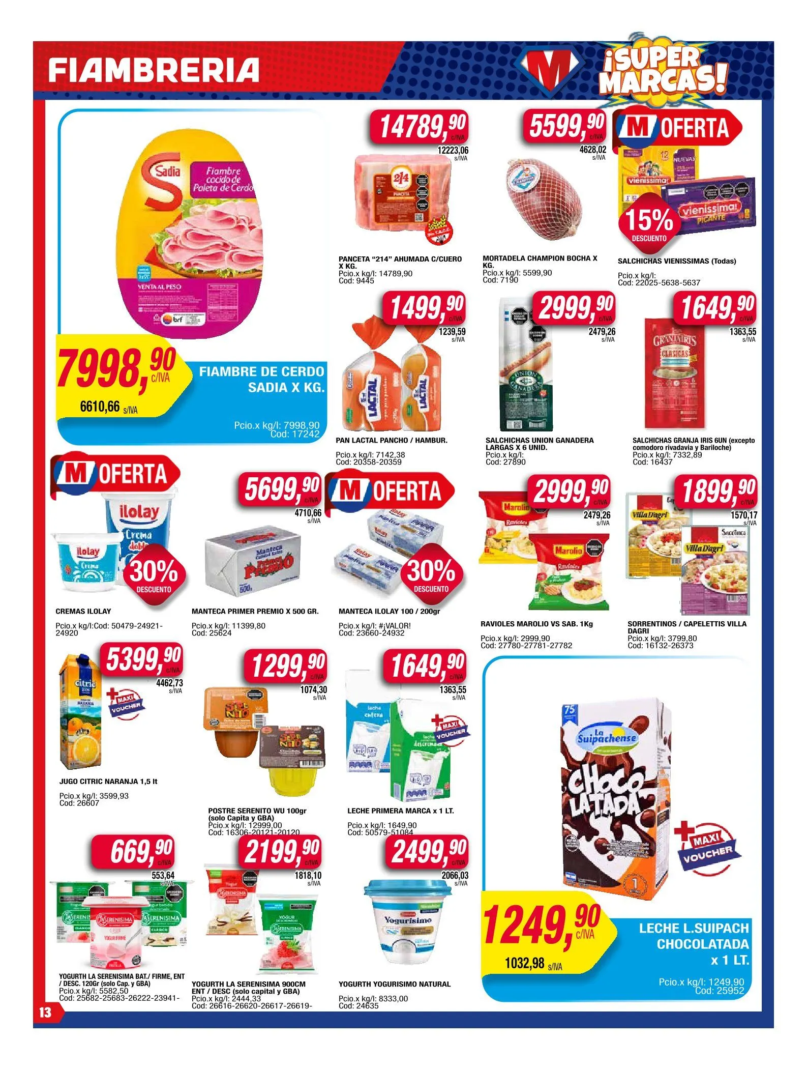 Ofertas de Ofertas Maxiconsumo 21 de julio al 27 de julio 2025 - Página 13 del catálogo