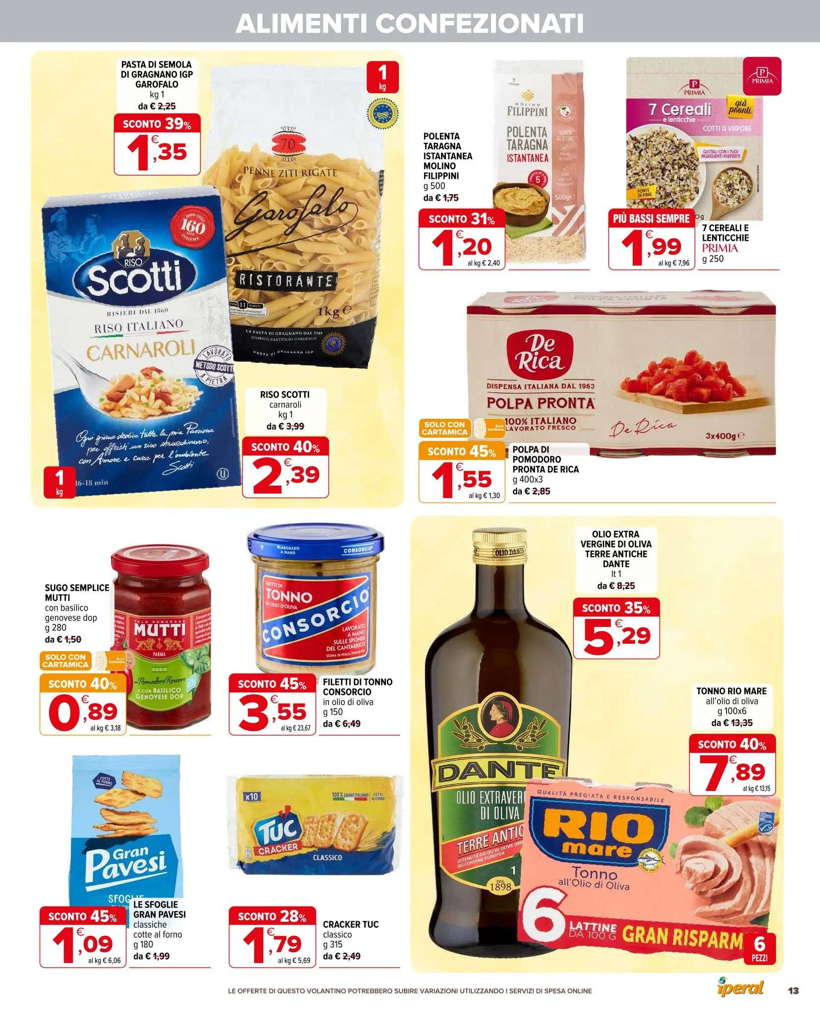 Volantini Iperal da 4 febbraio a 17 febbraio di 2026 - Pagina del volantino 13