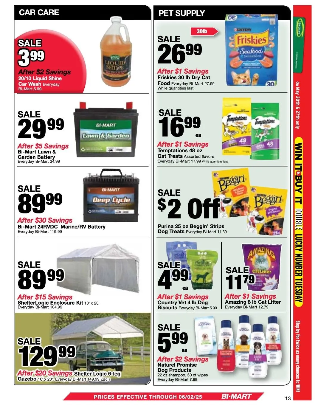 Weekly ad Bi-Mart Sales from May 20 to June 3 2025 - Page 13