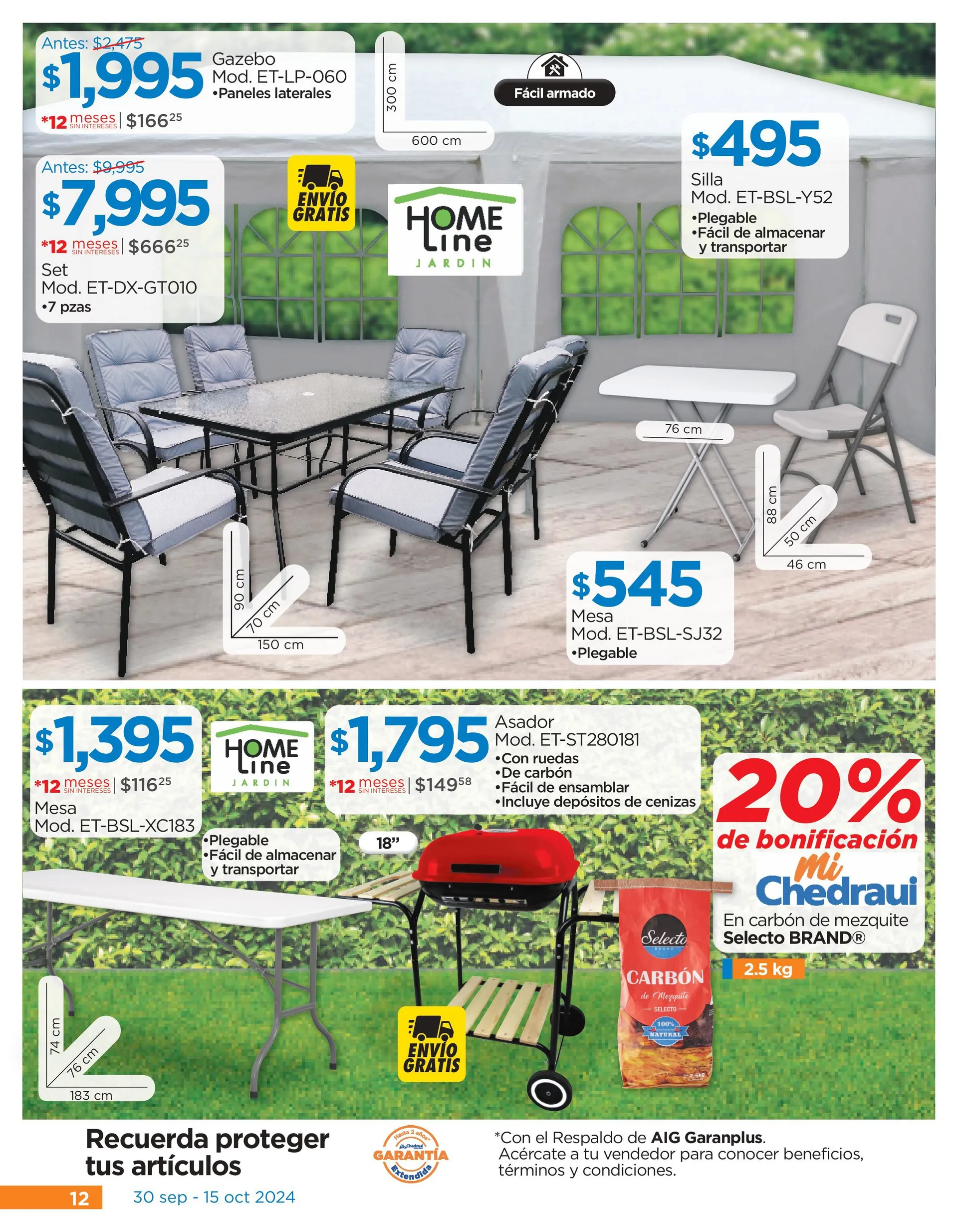 Catálogo de Últimas ofertas en marcas de Chedraui 30 de septiembre al 15 de octubre 2024 - Pagina 12