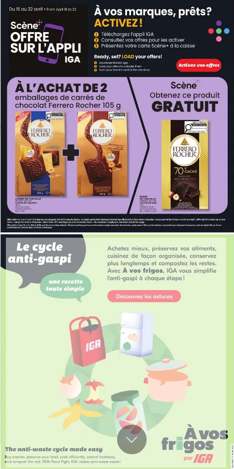 IGA Sales from April 16 to April 22 2026 - flyer page 13