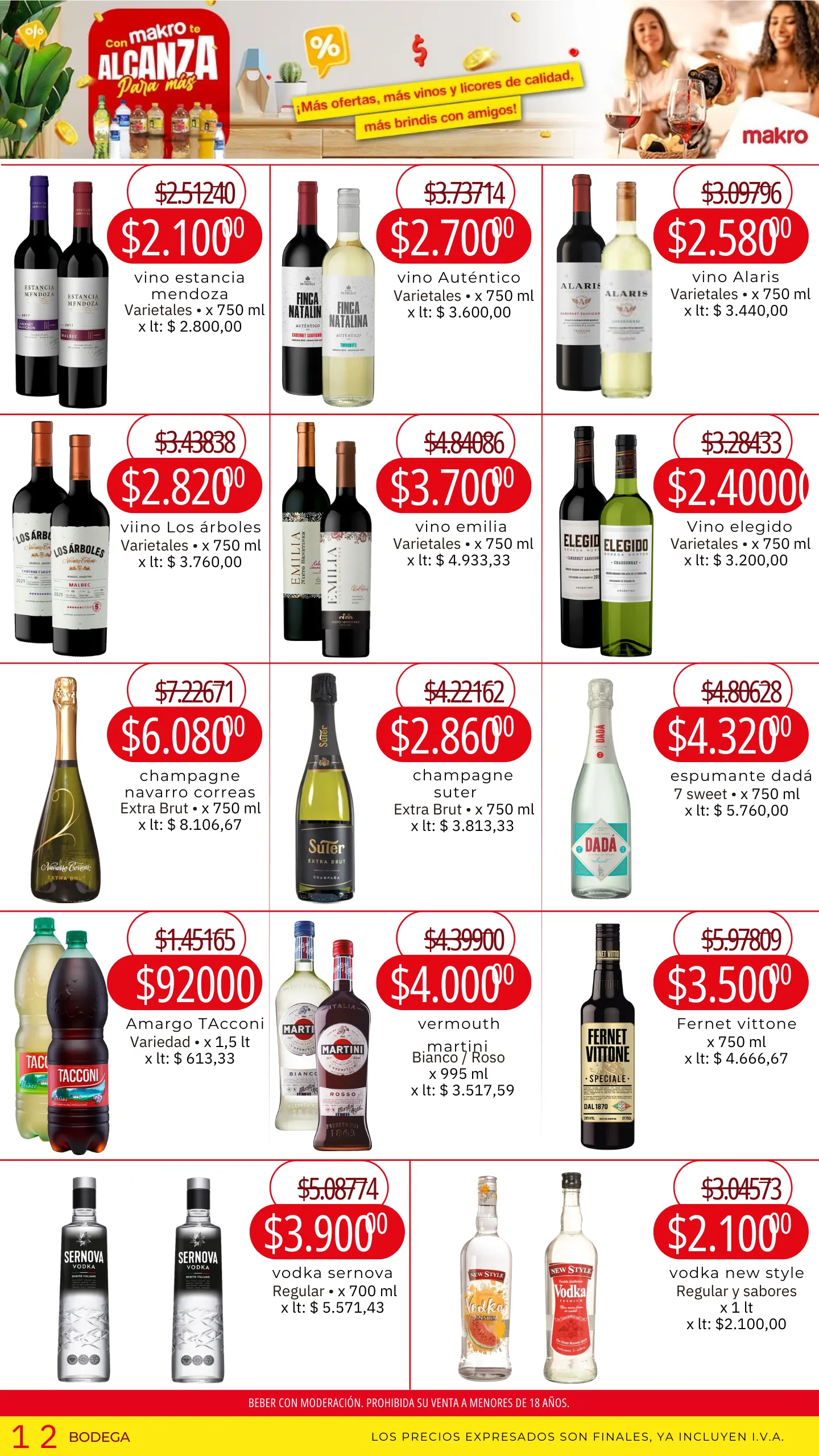 Ofertas de Catálogo: Makro 12 de septiembre al 18 de septiembre 2024 - Página 12 del catálogo