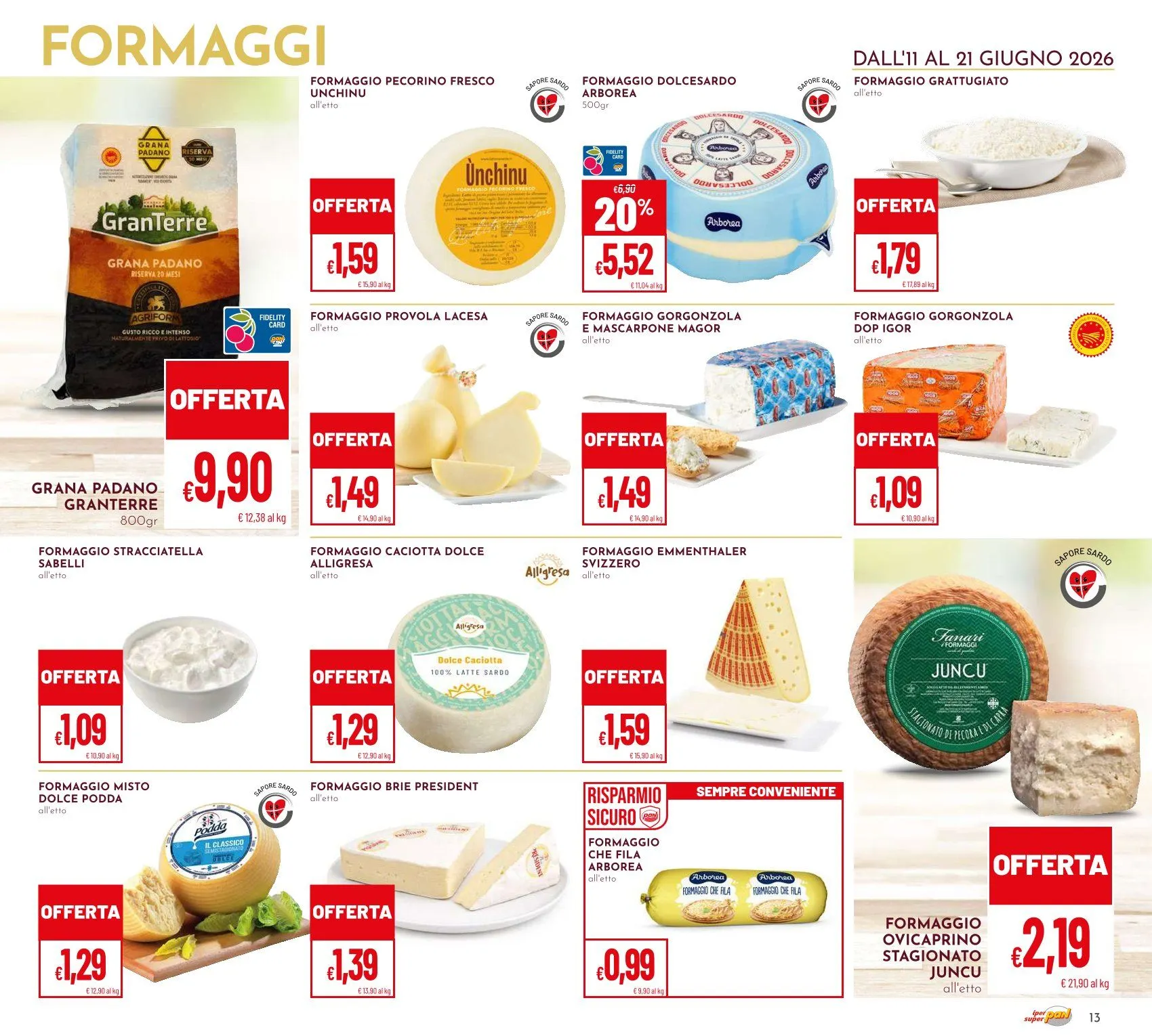 Volantini Pan da 11 giugno a 21 giugno di 2026 - Pagina del volantino 13